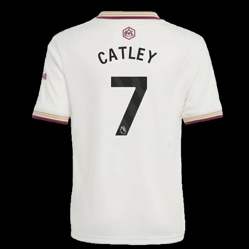 2025-2026 Arsenal Third Shirt (Kids) (Catley 7)