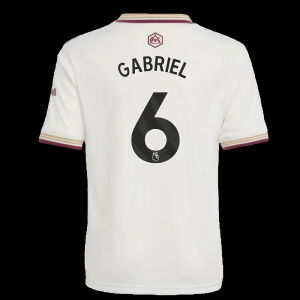 2025-2026 Arsenal Third Shirt (Kids) (Gabriel 6)