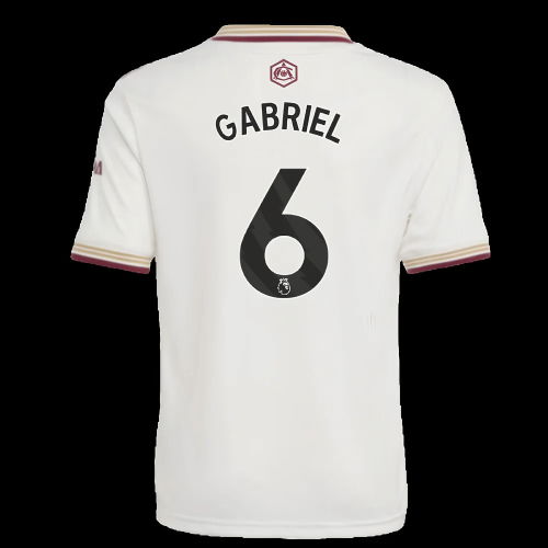 2025-2026 Arsenal Third Shirt (Kids) (Gabriel 6)