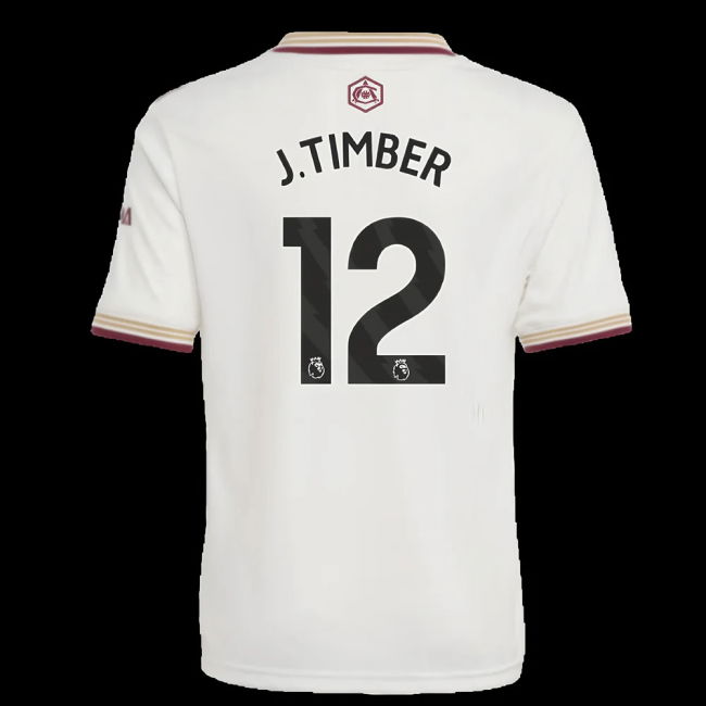 2025-2026 Arsenal Third Shirt (Kids) (J.Timber 12)