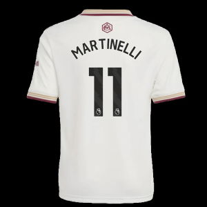 2025-2026 Arsenal Third Shirt (Kids) (Martinelli 11)