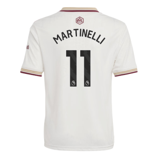 2025-2026 Arsenal Third Shirt (Kids) (Martinelli 11)