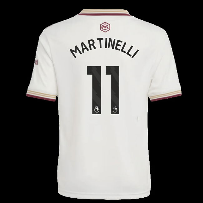 2025-2026 Arsenal Third Shirt (Kids) (Martinelli 11)