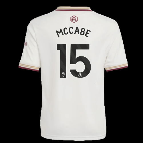 2025-2026 Arsenal Third Shirt (Kids) (McCabe 15)