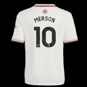 2025-2026 Arsenal Third Shirt (Kids) (Merson 10)