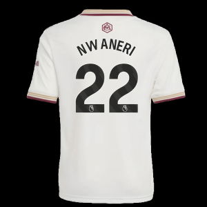 2025-2026 Arsenal Third Shirt (Kids) (Nwaneri 22)