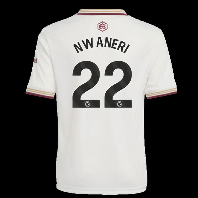 2025-2026 Arsenal Third Shirt (Kids) (Nwaneri 22)