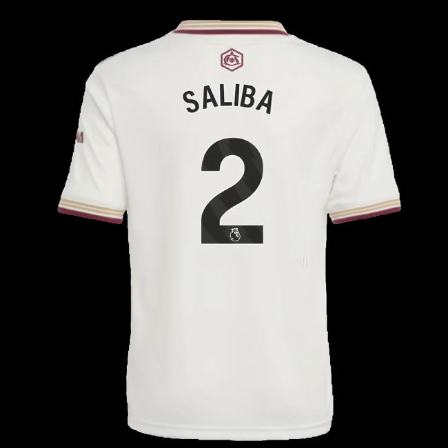 2025-2026 Arsenal Third Shirt (Kids) (Saliba 2)