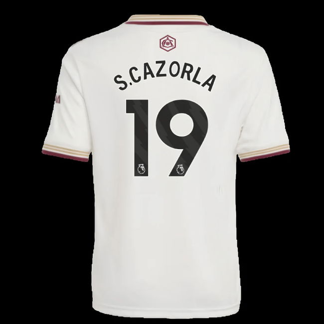 2025-2026 Arsenal Third Shirt (Kids) (S.Cazorla 19)