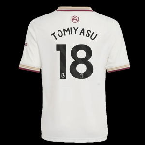 2025-2026 Arsenal Third Shirt (Kids) (Tomiyasu 18)