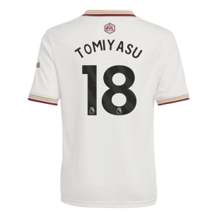 2025-2026 Arsenal Third Shirt (Kids) (Tomiyasu 18)