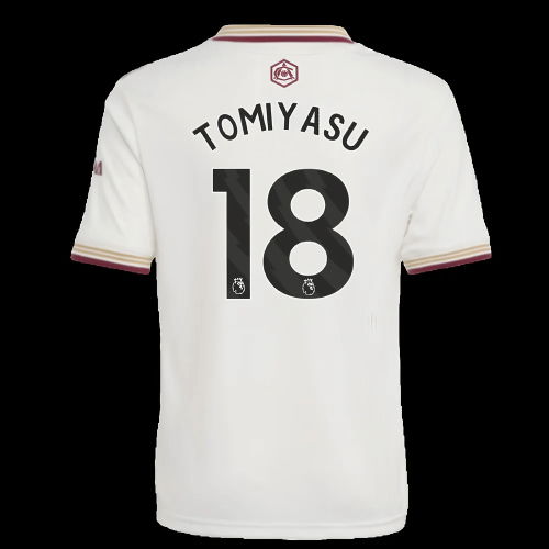 2025-2026 Arsenal Third Shirt (Kids) (Tomiyasu 18)