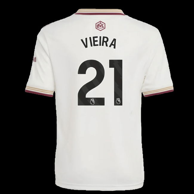 2025-2026 Arsenal Third Shirt (Kids) (Vieira 21)