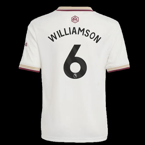 2025-2026 Arsenal Third Shirt (Kids) (Williamson 6)