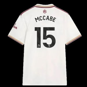 2025-2026 Arsenal Third Shirt (McCabe 15)