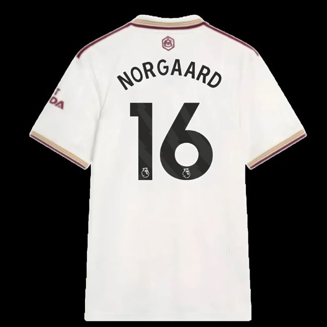 2025-2026 Arsenal Third Shirt (Norgaard 16)