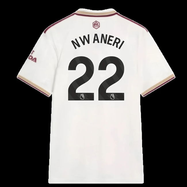 2025-2026 Arsenal Third Shirt (Nwaneri 22)