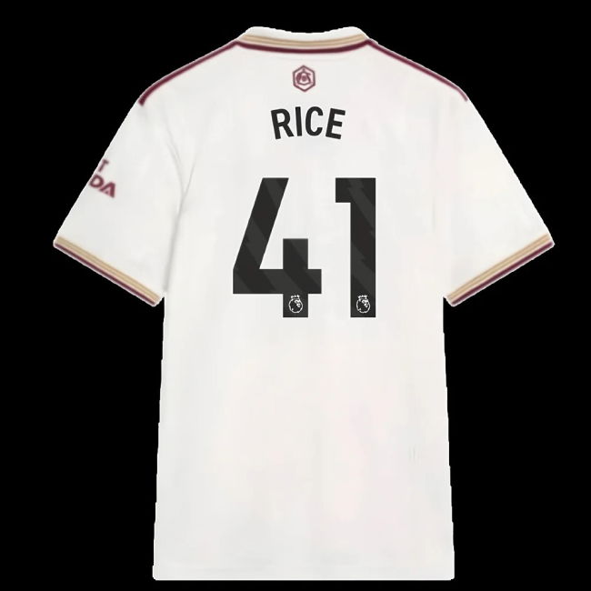 2025-2026 Arsenal Third Shirt (Rice 41)