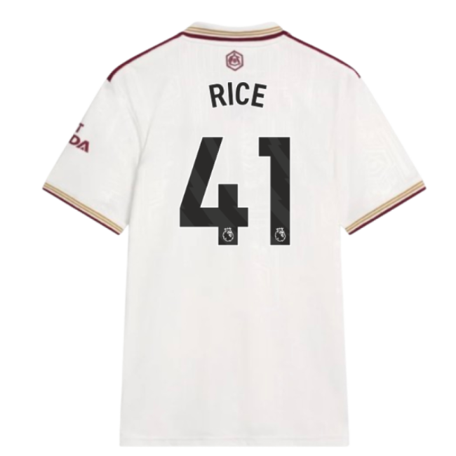 2025-2026 Arsenal Third Shirt (Rice 41)