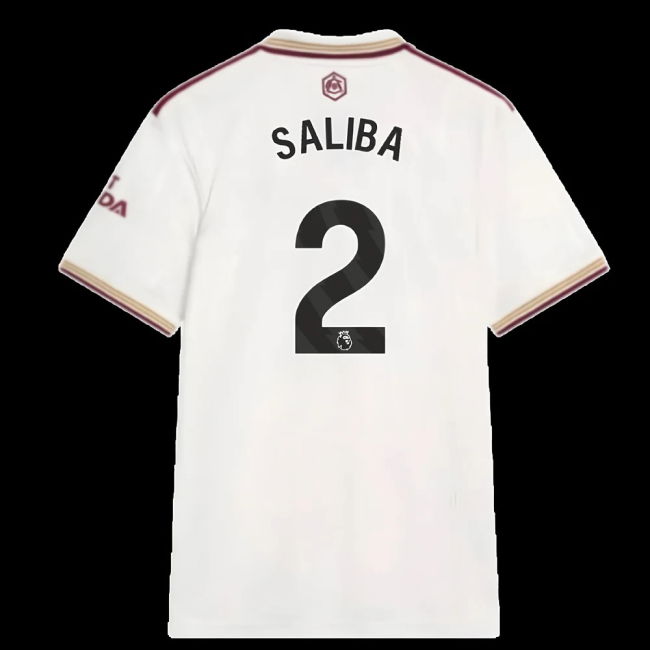 2025-2026 Arsenal Third Shirt (Saliba 2)