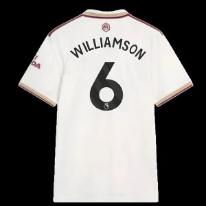 2025-2026 Arsenal Third Shirt (Williamson 6)