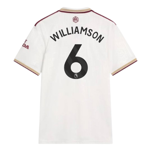 2025-2026 Arsenal Third Shirt (Williamson 6)