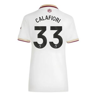 2025-2026 Arsenal Third Shirt (Womens) (Calafiori 33)