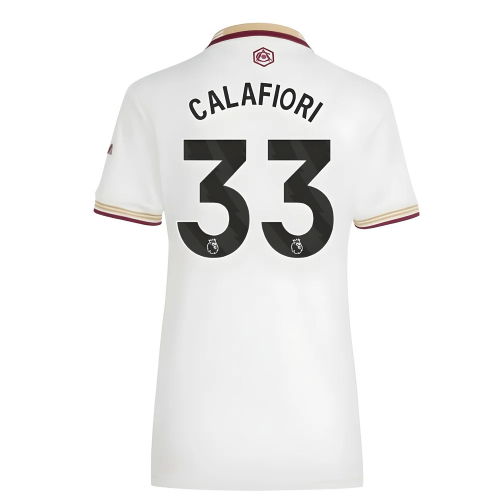 2025-2026 Arsenal Third Shirt (Womens) (Calafiori 33)