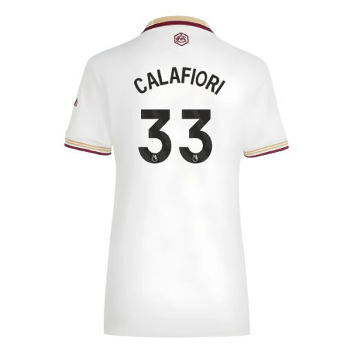 2025-2026 Arsenal Third Shirt (Womens) (Calafiori 33)