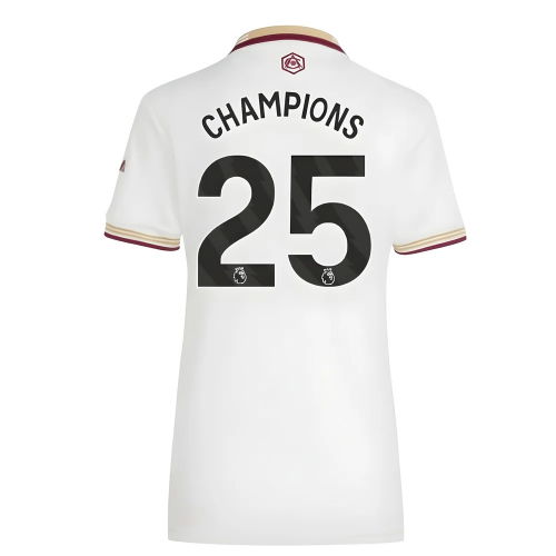 2025-2026 Arsenal Third Shirt (Womens) (Champions 25)