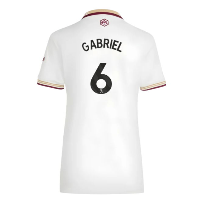 2025-2026 Arsenal Third Shirt (Womens) (Gabriel 6)