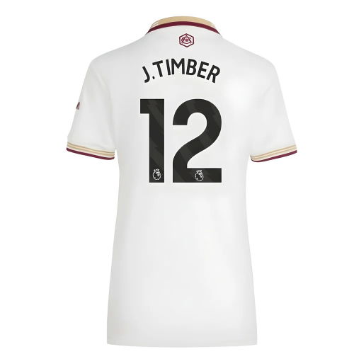 2025-2026 Arsenal Third Shirt (Womens) (J.Timber 12)