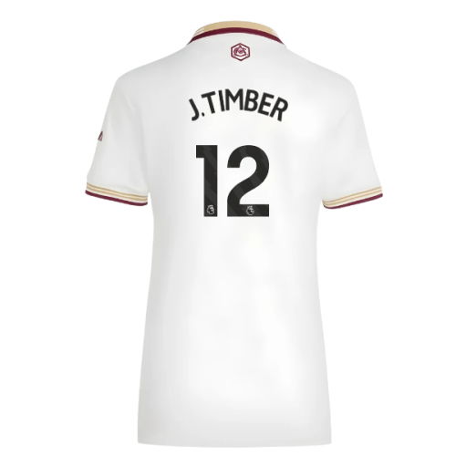 2025-2026 Arsenal Third Shirt (Womens) (J.Timber 12)