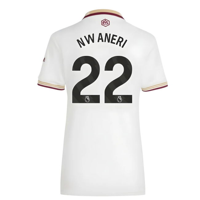 2025-2026 Arsenal Third Shirt (Womens) (Nwaneri 22)