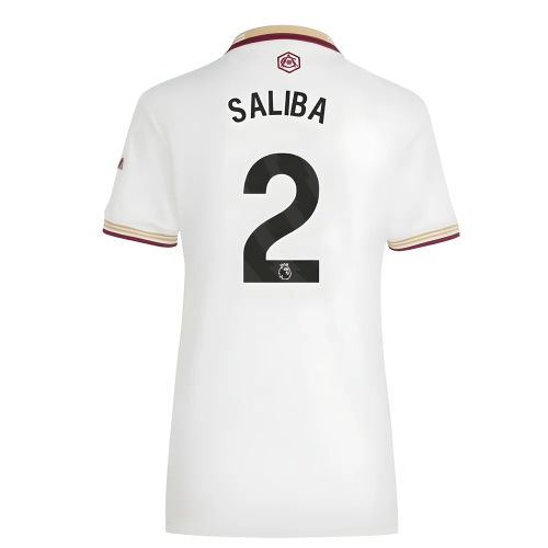 2025-2026 Arsenal Third Shirt (Womens) (Saliba 2)