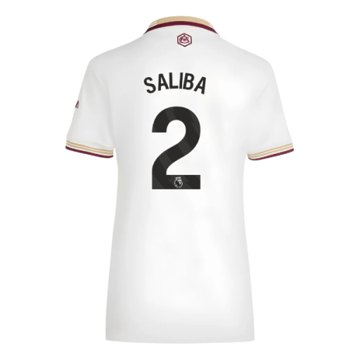 2025-2026 Arsenal Third Shirt (Womens) (Saliba 2)