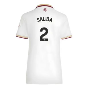 2025-2026 Arsenal Third Shirt (Womens) (Saliba 2)