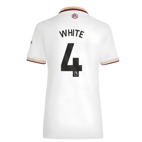 2025-2026 Arsenal Third Shirt (Womens) (White 4)