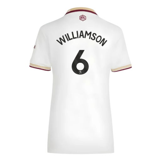 2025-2026 Arsenal Third Shirt (Womens) (Williamson 6)