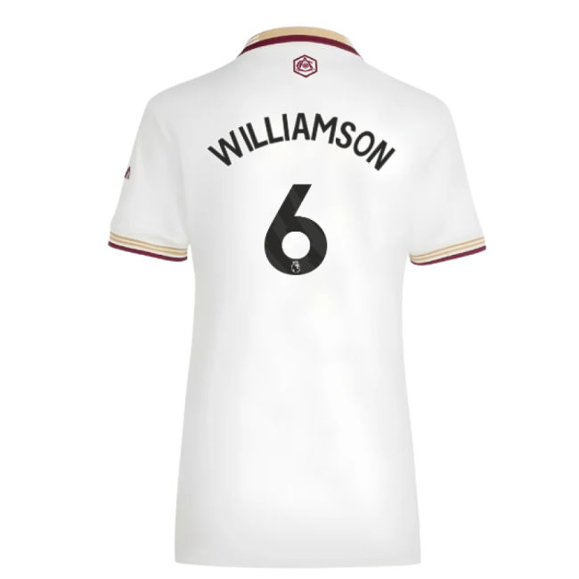 2025-2026 Arsenal Third Shirt (Womens) (Williamson 6)