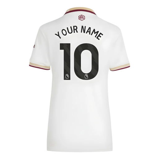 2025-2026 Arsenal Third Shirt (Womens) (Your Name)