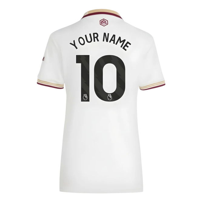 2025-2026 Arsenal Third Shirt (Womens) (Your Name)