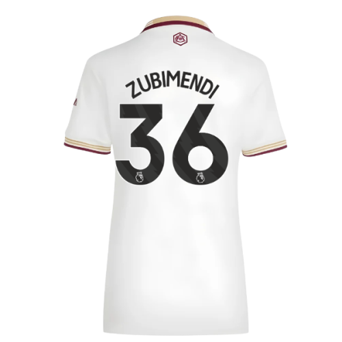 2025-2026 Arsenal Third Shirt (Womens) (Zubimendi 36)
