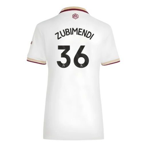 2025-2026 Arsenal Third Shirt (Womens) (Zubimendi 36)