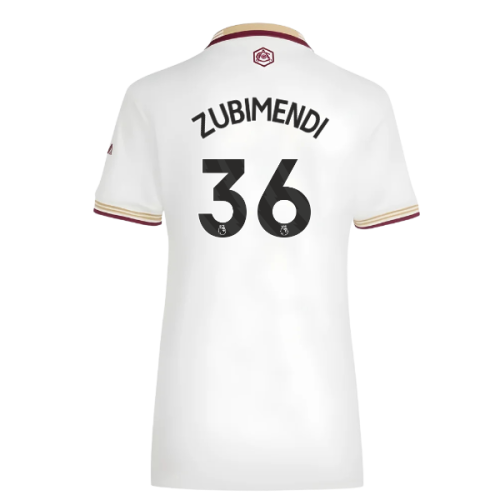 2025-2026 Arsenal Third Shirt (Womens) (Zubimendi 36)