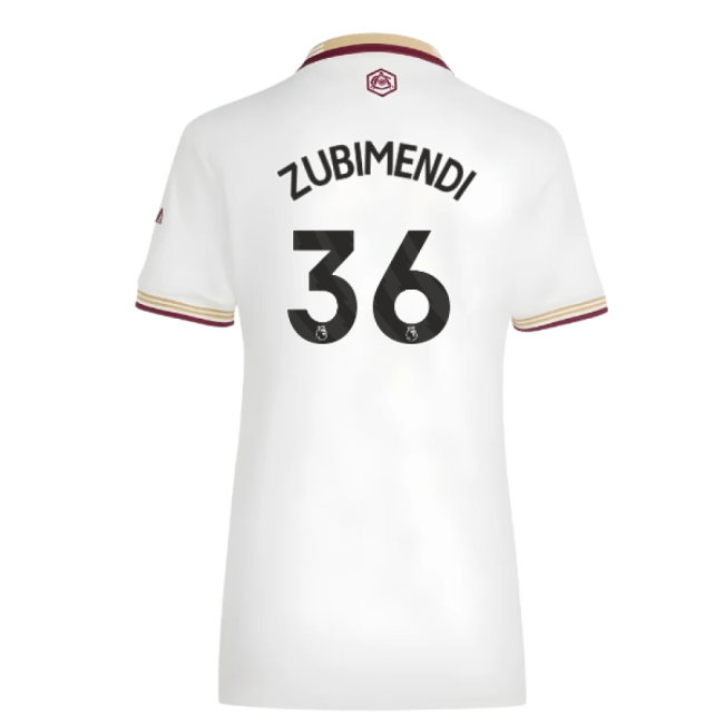2025-2026 Arsenal Third Shirt (Womens) (Zubimendi 36)