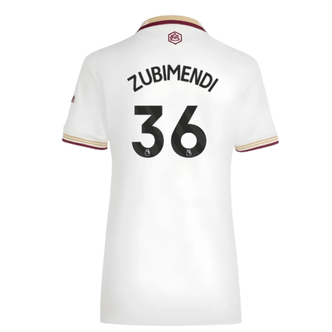 2025-2026 Arsenal Third Shirt (Womens) (Zubimendi 36)