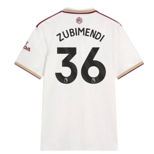 2025-2026 Arsenal Third Shirt (Zubimendi 36)