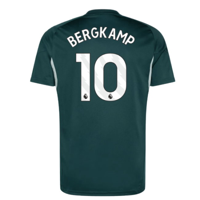 2025-2026 Arsenal Training Jersey (Aurora Ivy) (Bergkamp 10)