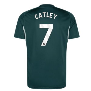 2025-2026 Arsenal Training Jersey (Aurora Ivy) (Catley 7)